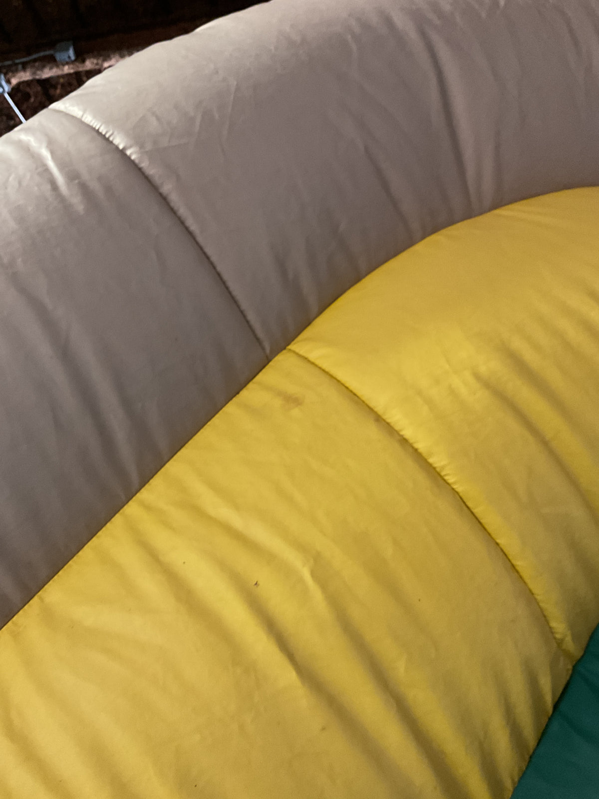 Dual Lane Tropical Combo with detachable pool