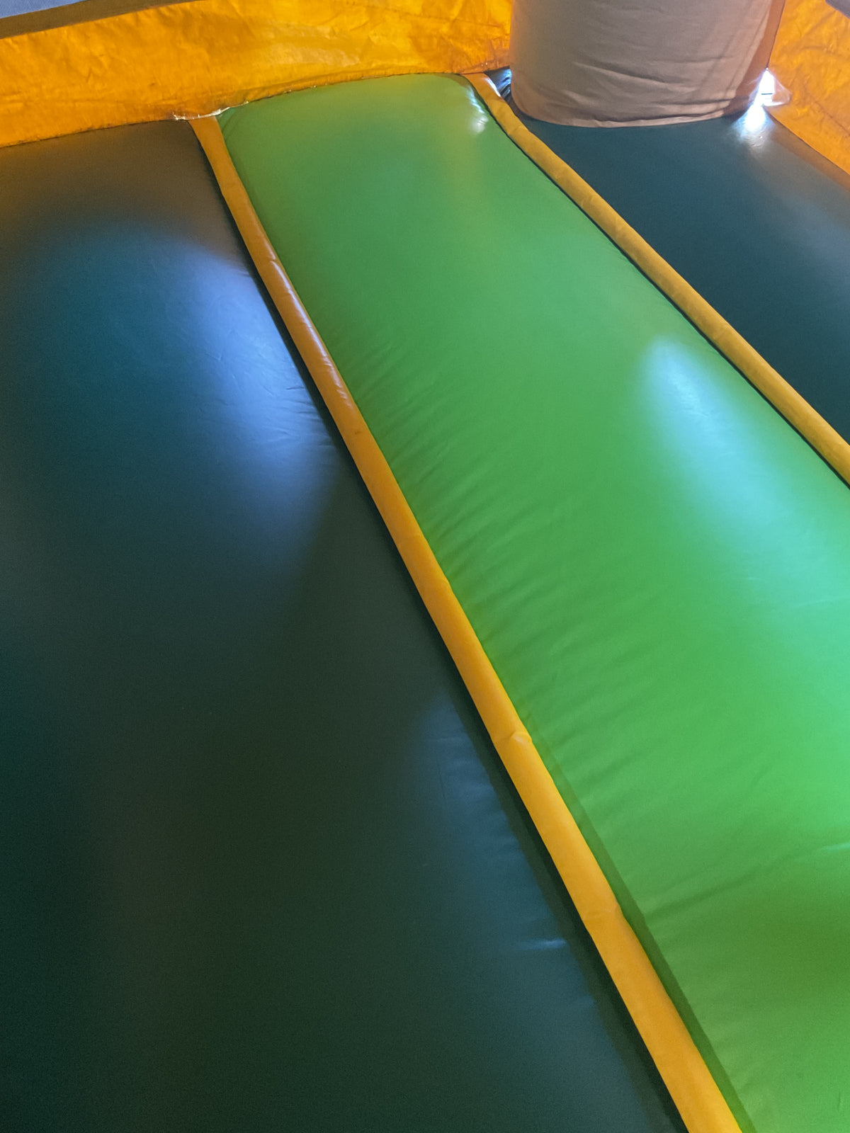 Dual Lane Tropical Combo with detachable pool