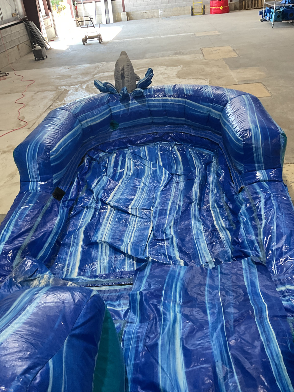 19' Dolphin Slide with pool