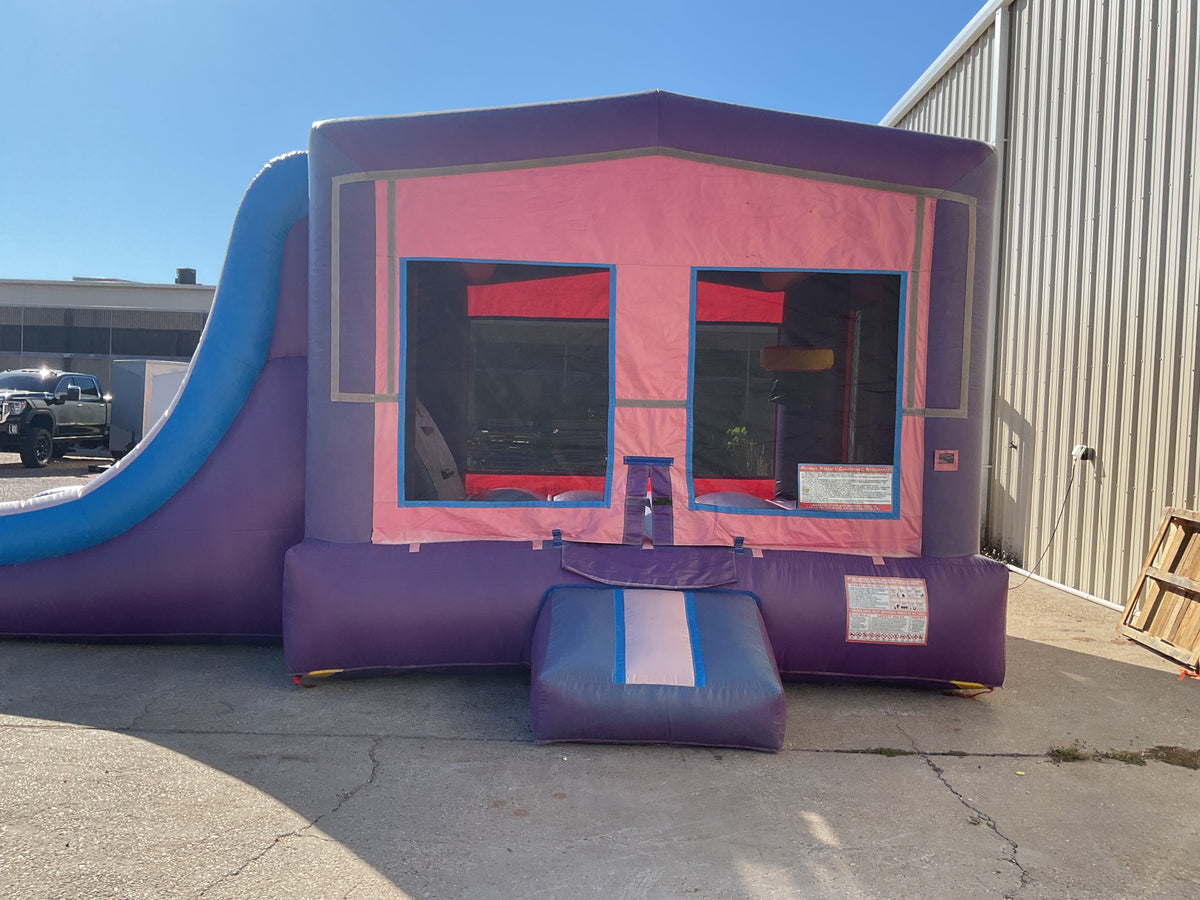 Pink Purple Jump-n-Slide Combo