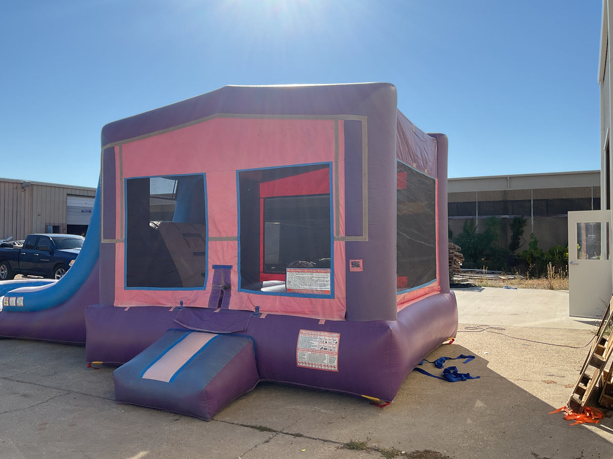 Pink Purple Jump-n-Slide Combo