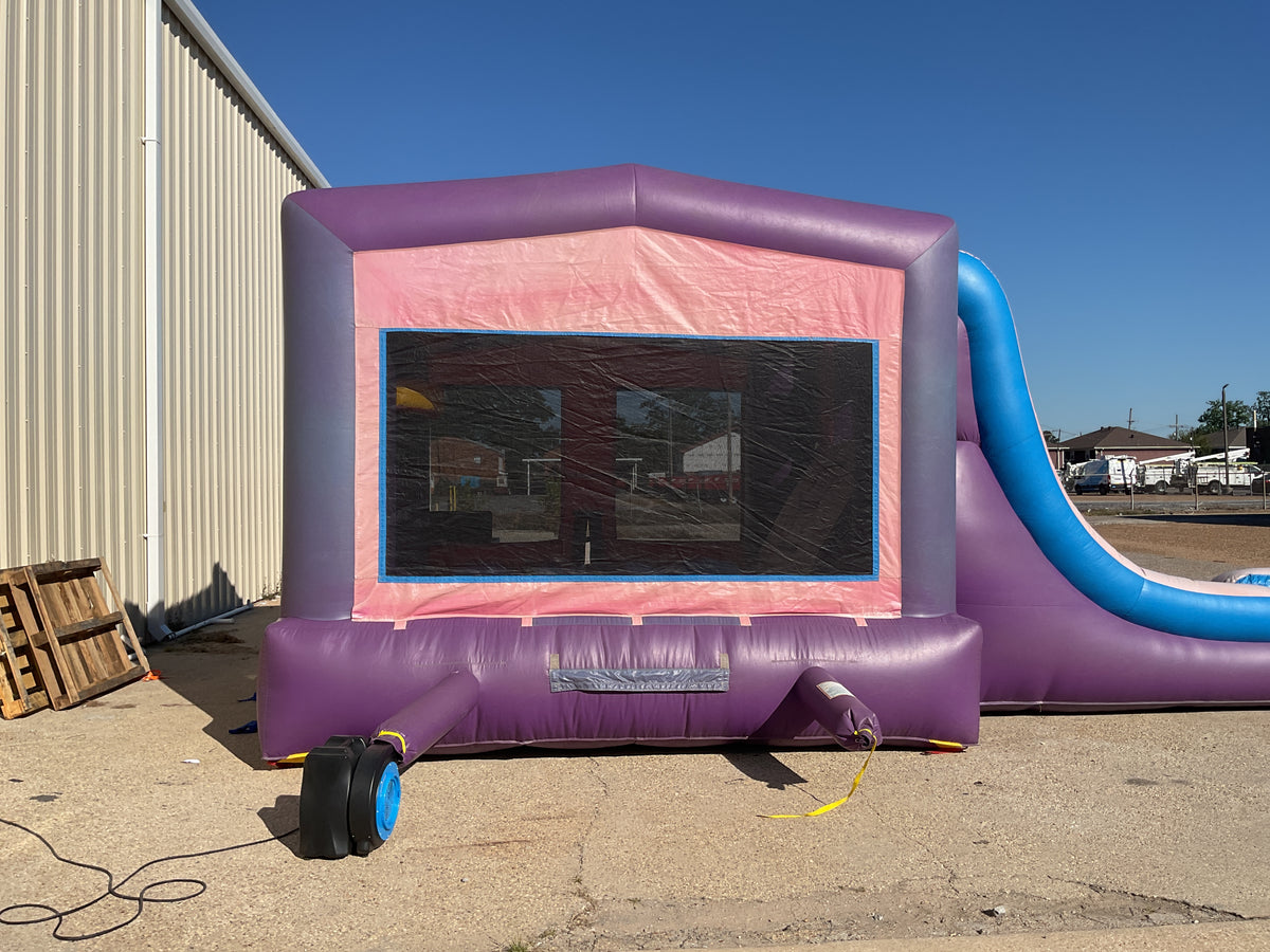 Pink Purple Jump-n-Slide Combo