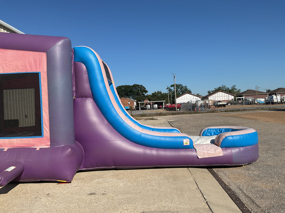 Pink Purple Jump-n-Slide Combo