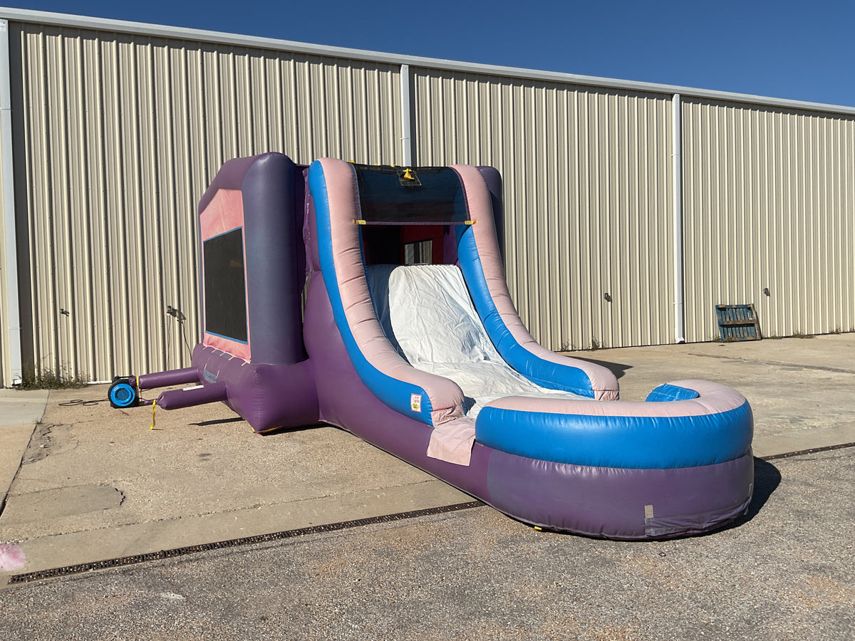 Pink Purple Jump-n-Slide Combo