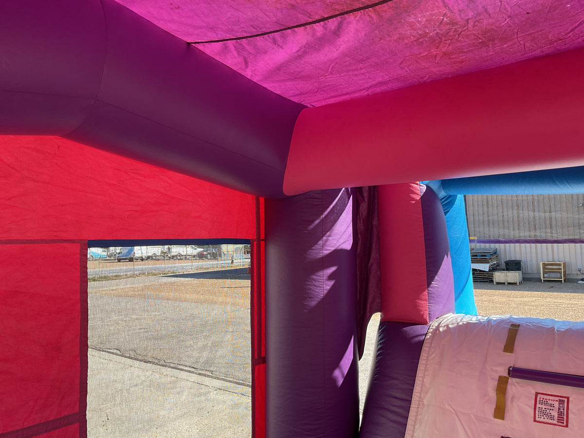 Pink Purple Jump-n-Slide Combo