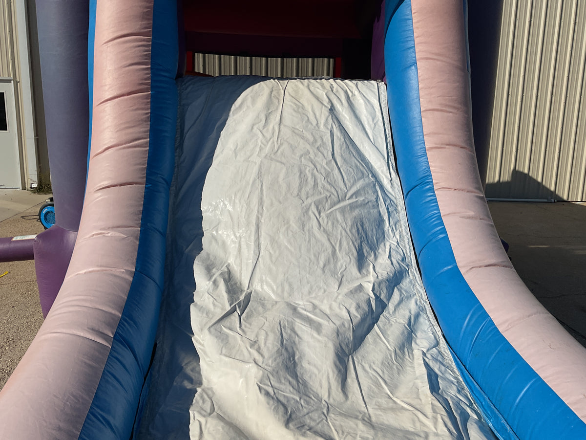 Pink Purple Jump-n-Slide Combo