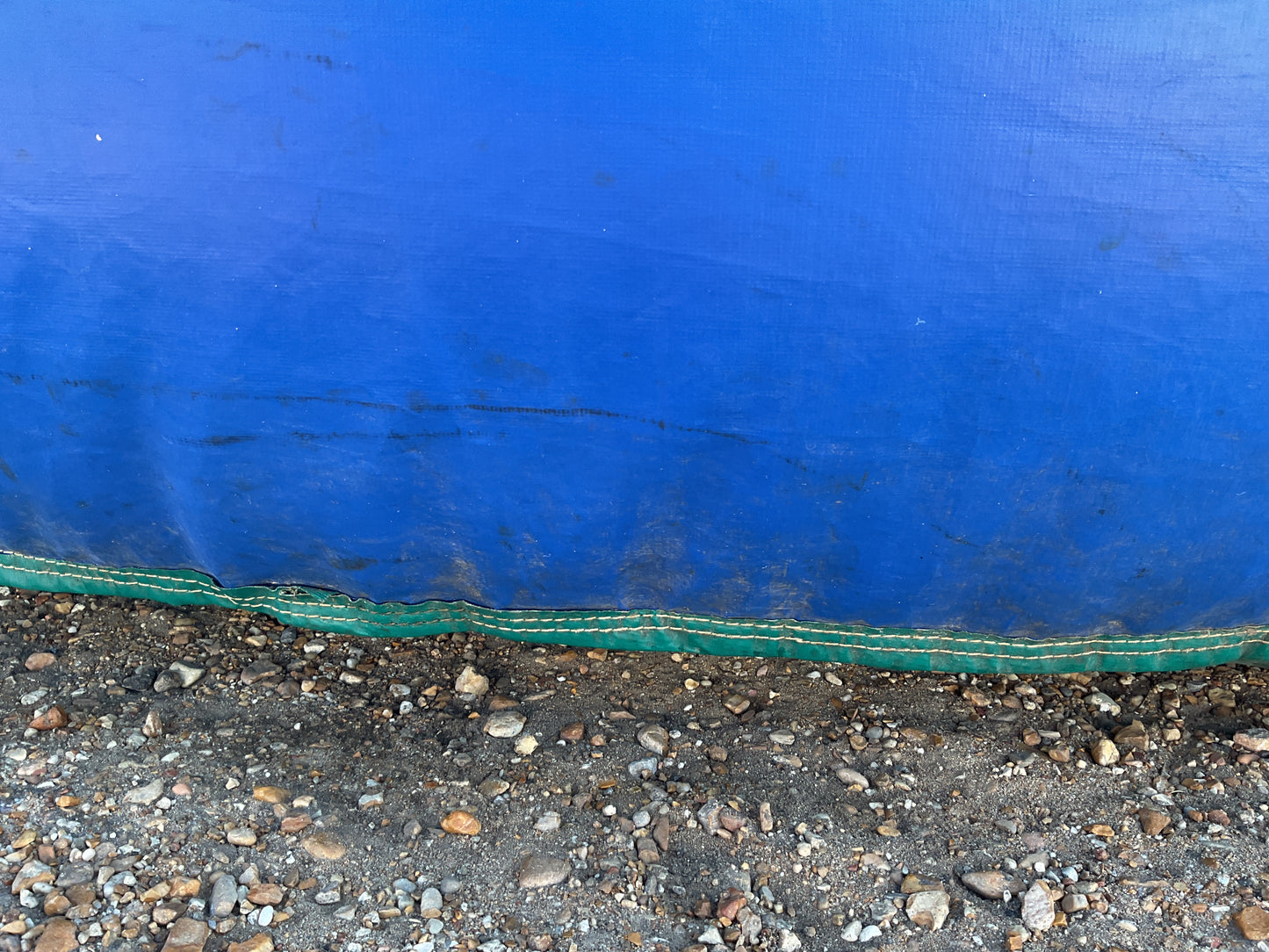 18' Blue Monster dual lane wet/dry Slide