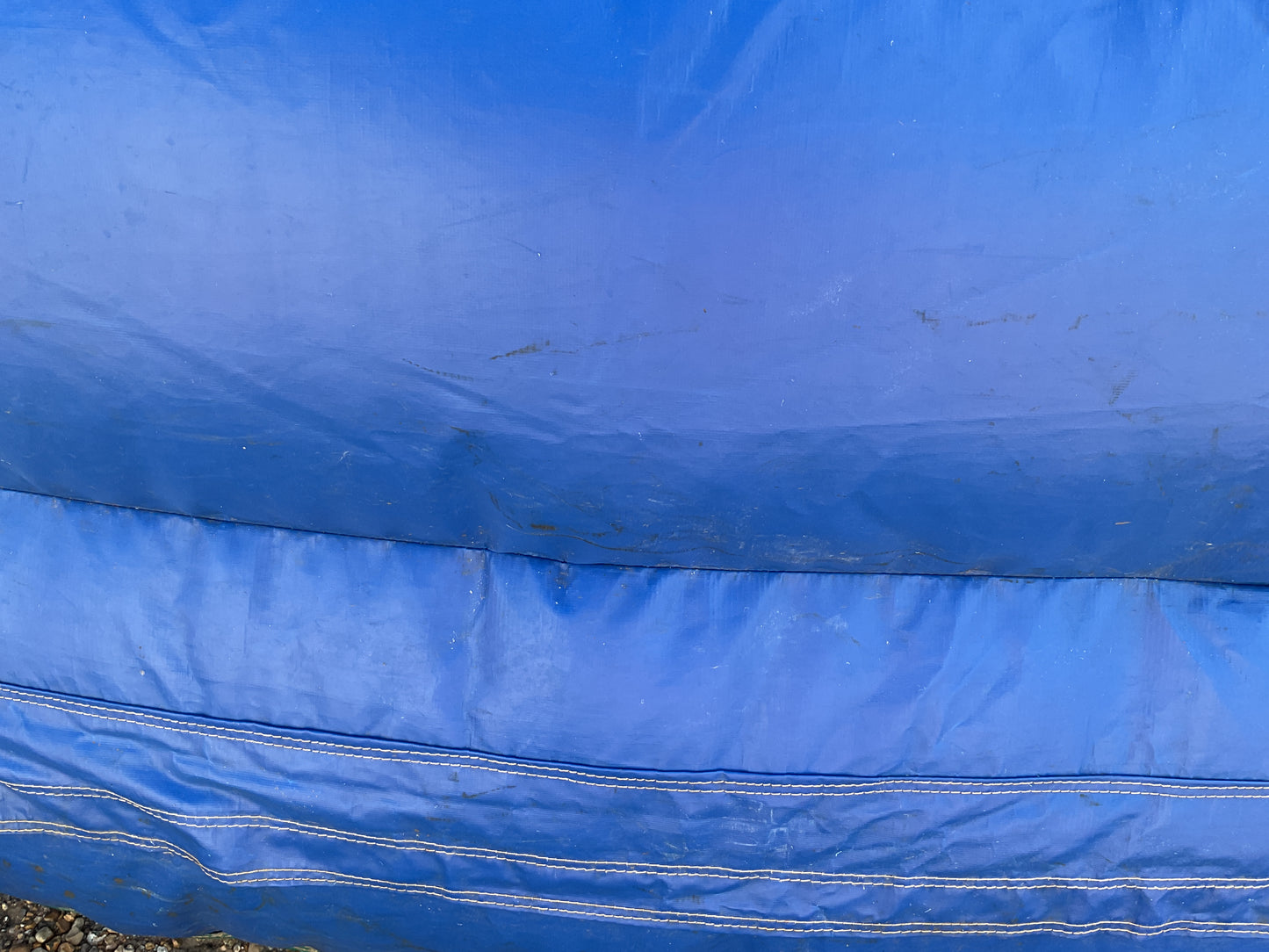 18' Blue Monster dual lane wet/dry Slide