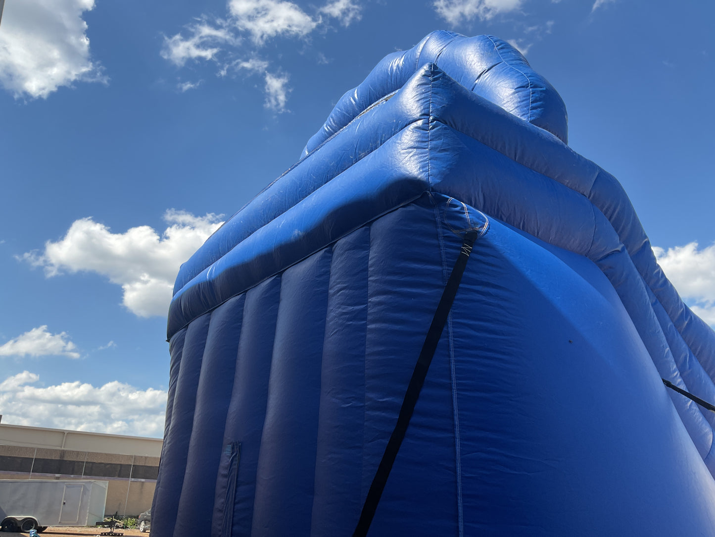 18' Blue Monster dual lane wet/dry Slide