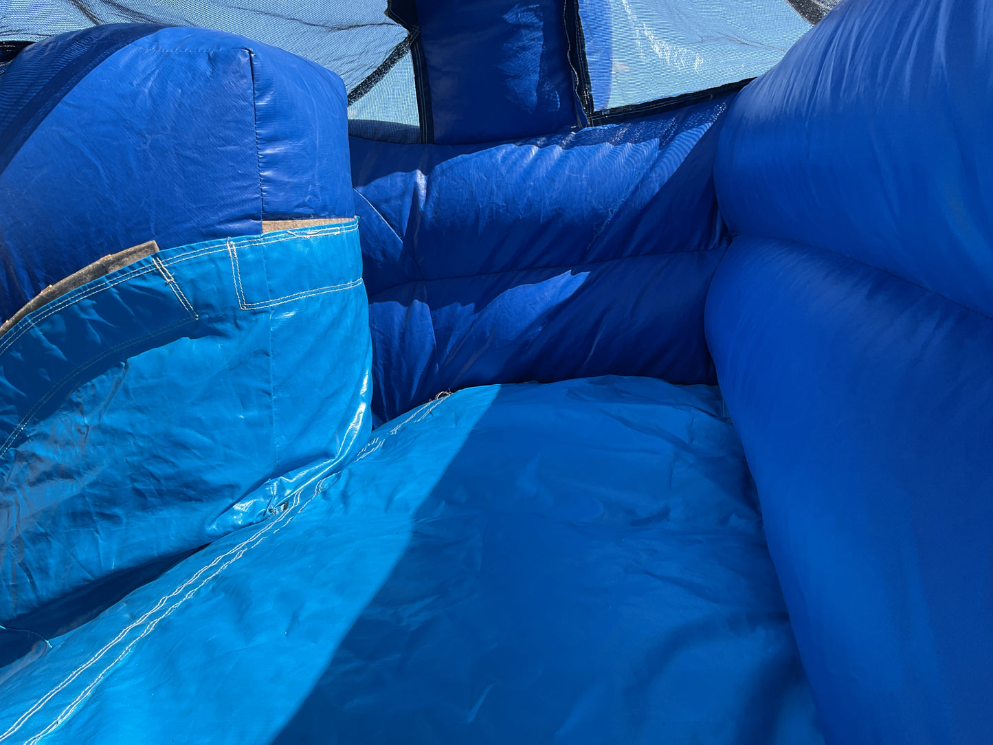 18' Blue Monster dual lane wet/dry Slide