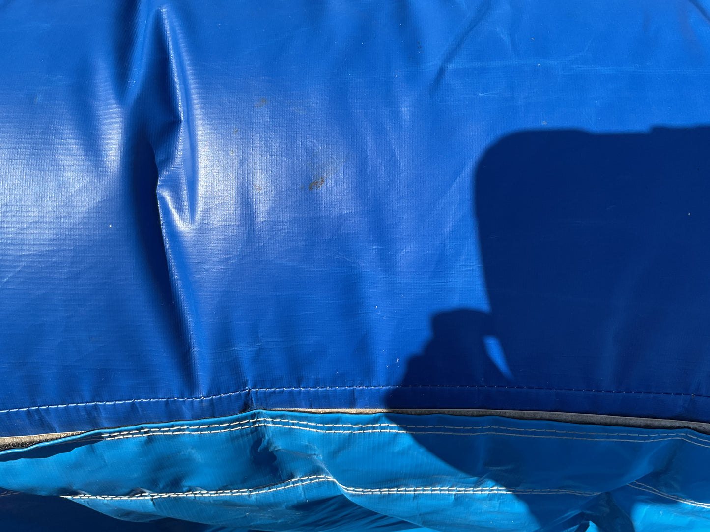 18' Blue Monster dual lane wet/dry Slide