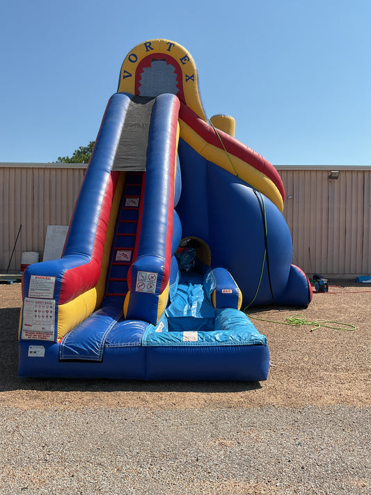 22' Vortex Slide with pool