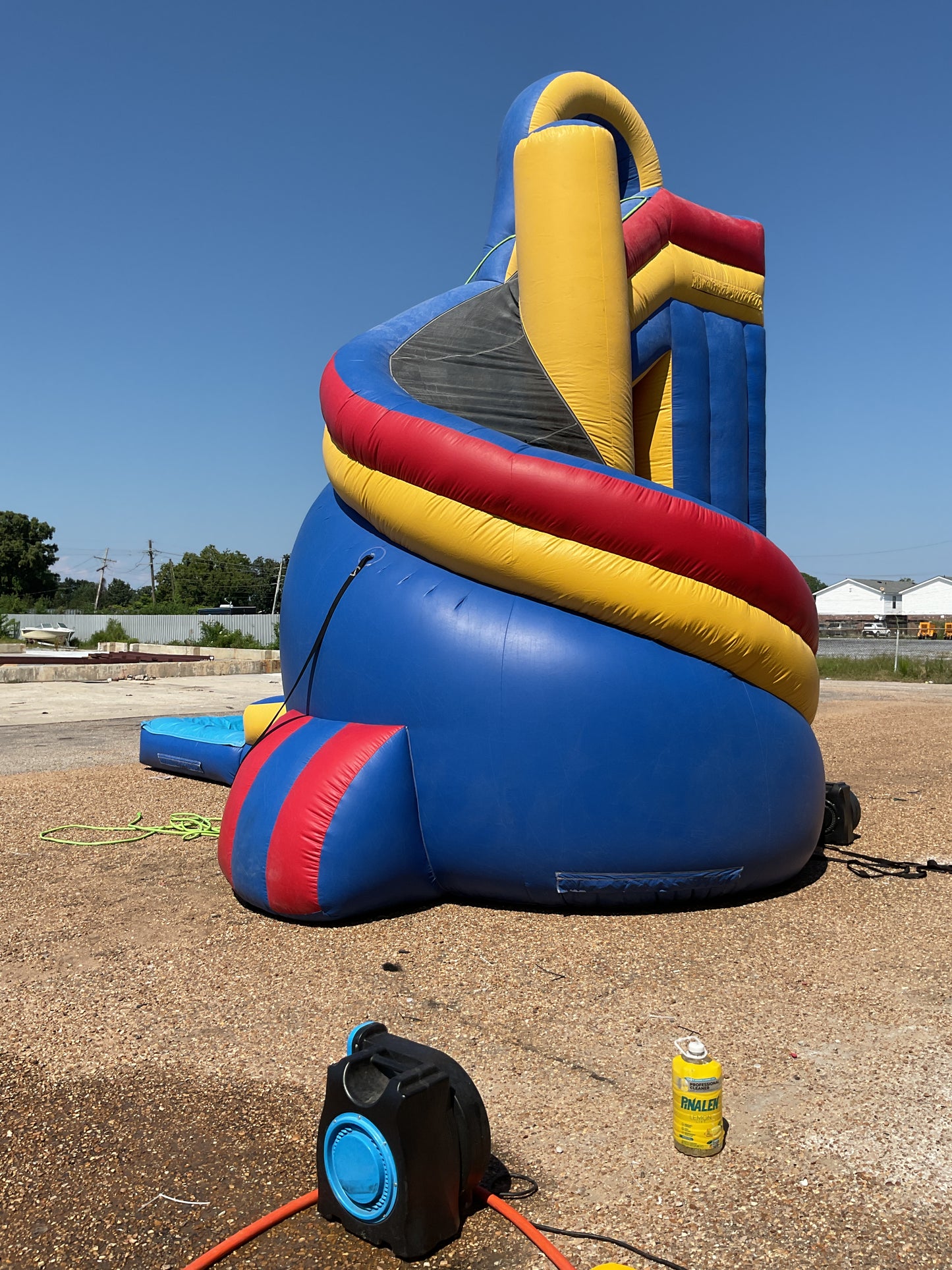22' Vortex Slide with pool