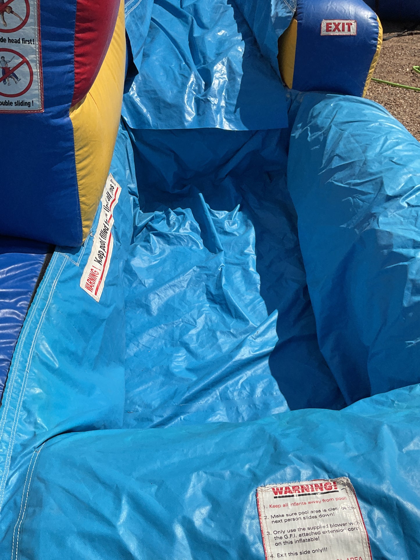 22' Vortex Slide with pool