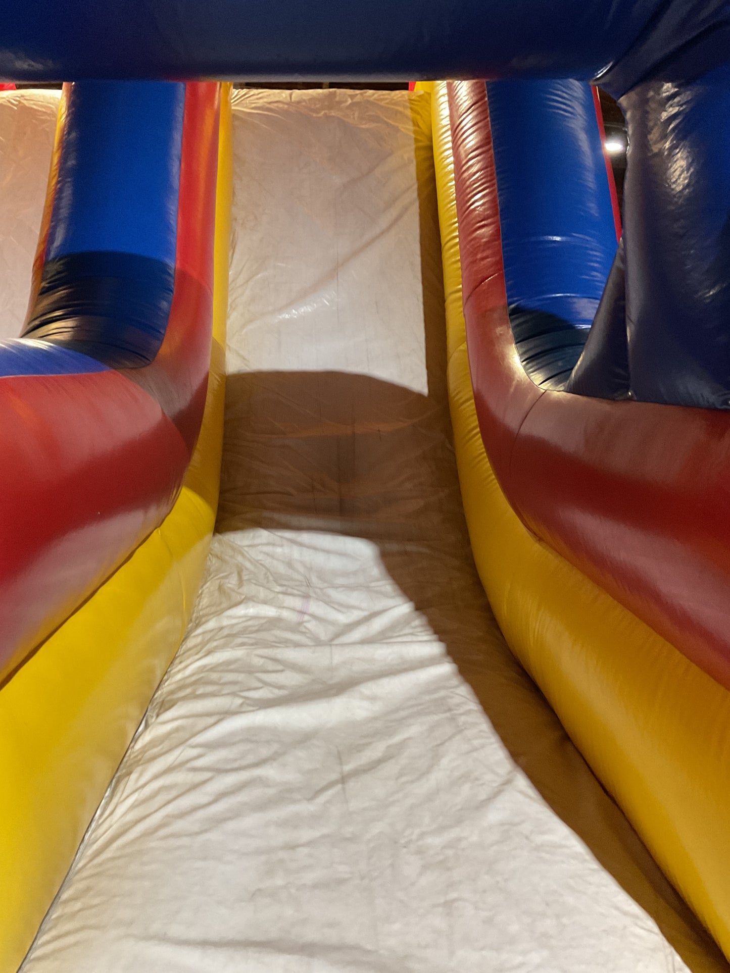 Dual lane Rock Climb Slide