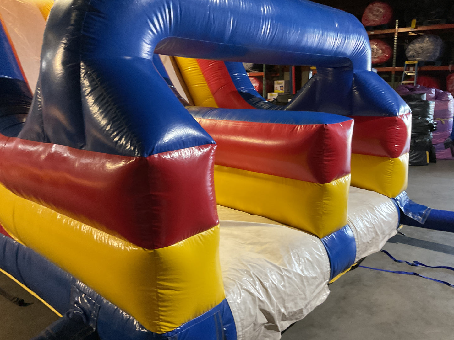 Dual lane Rock Climb Slide