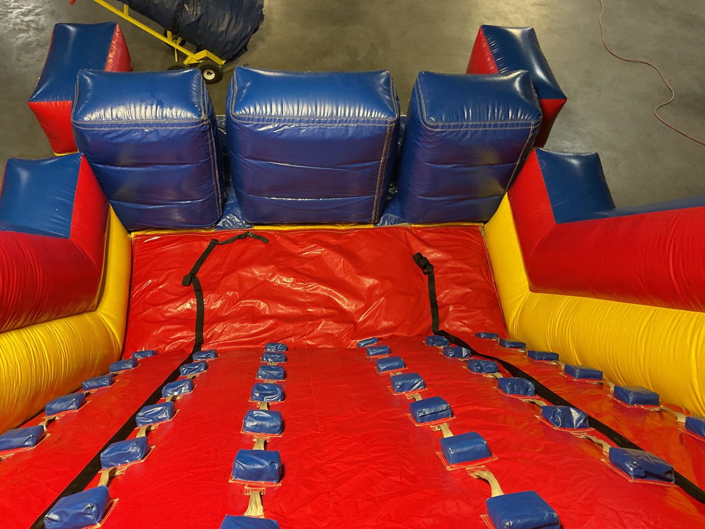 Dual lane Rock Climb Slide