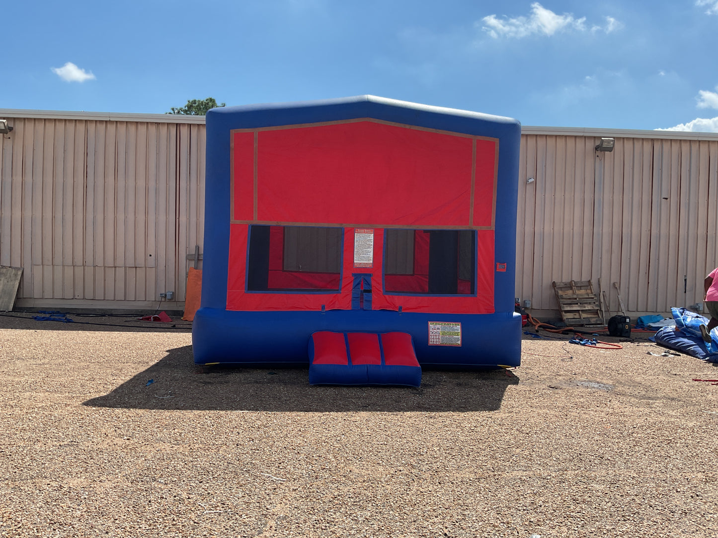 Red Blue Modular Bounce