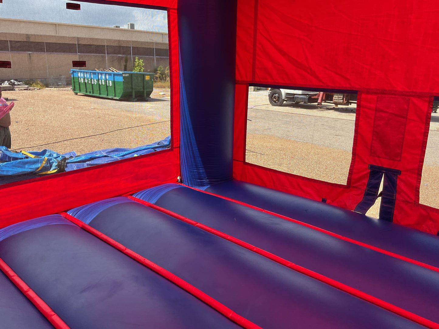 Red Blue Modular Bounce