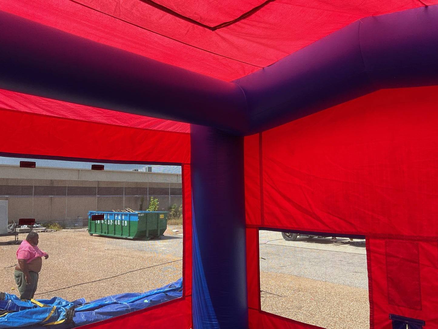 Red Blue Modular Bounce
