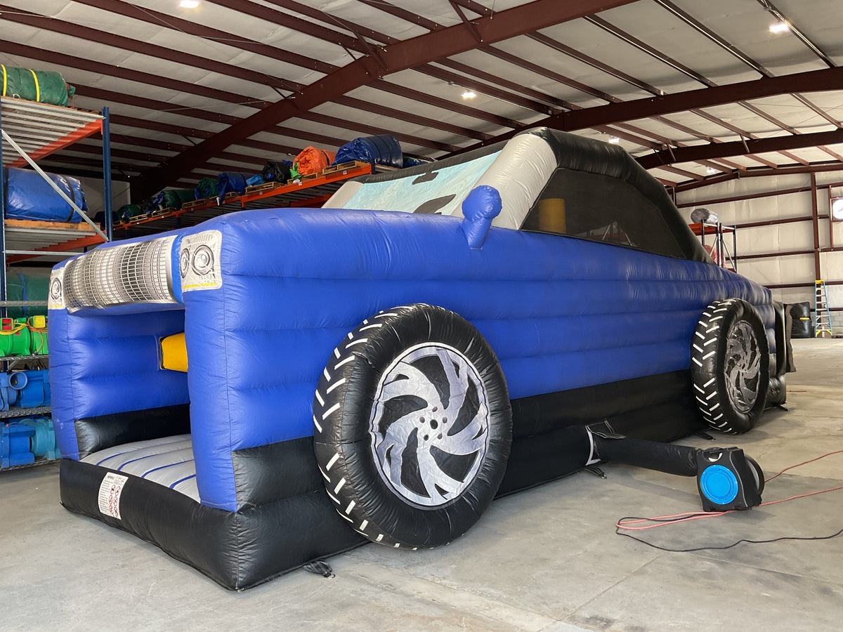 60' Cars Dual lane Obstacle Course set