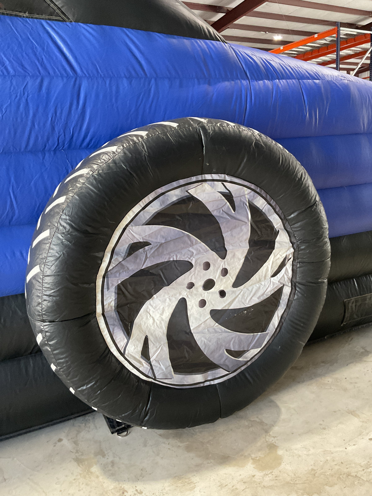 60' Cars Dual lane Obstacle Course set