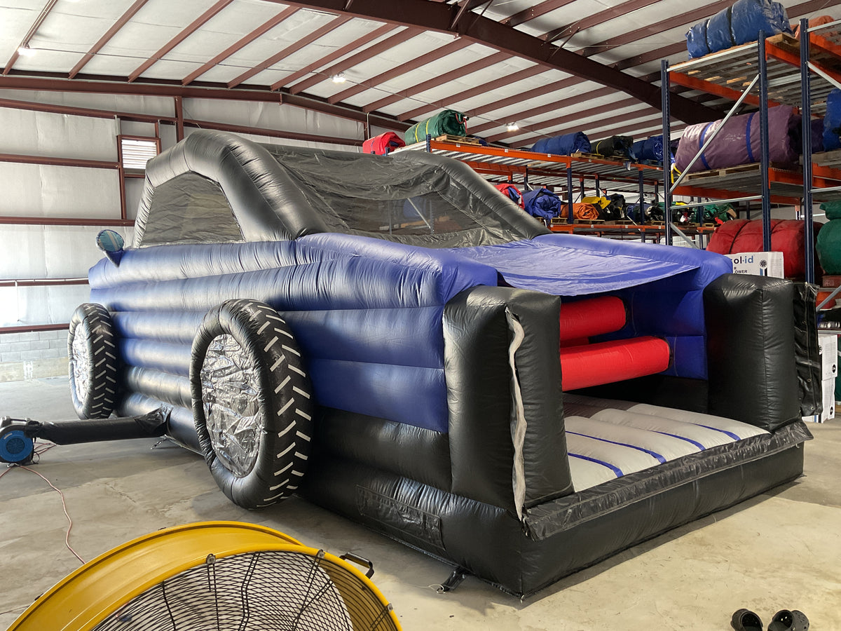 60' Cars Dual lane Obstacle Course set