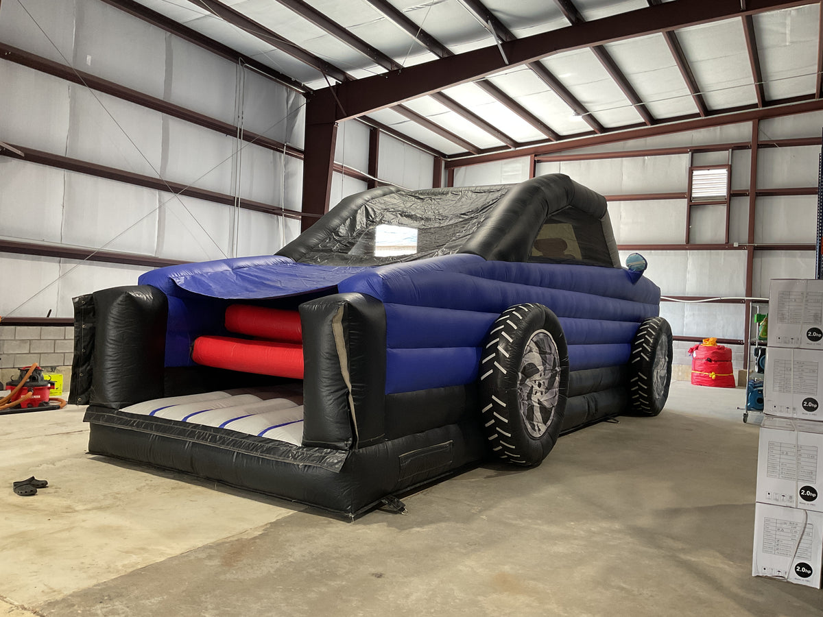 60' Cars Dual lane Obstacle Course set