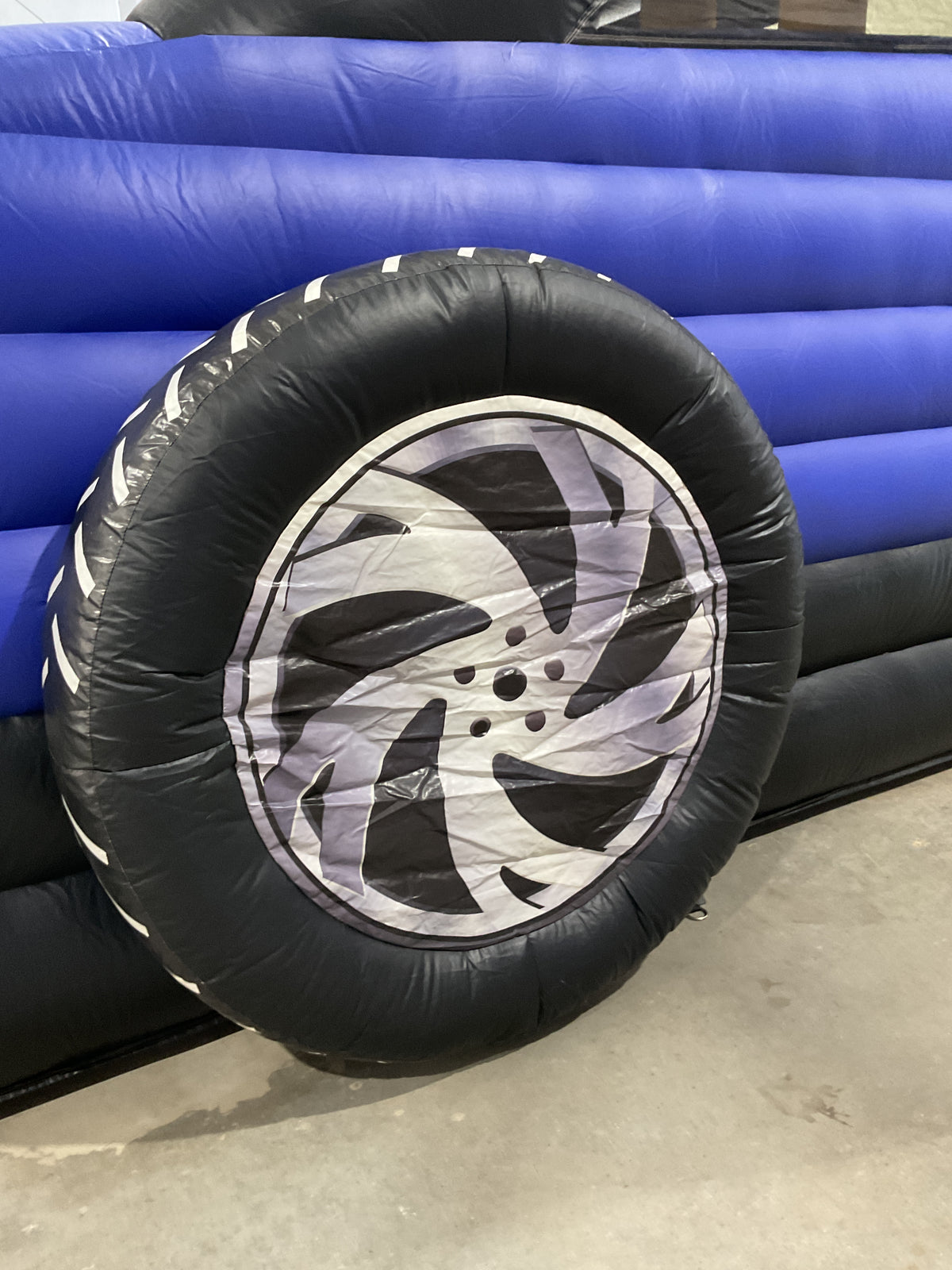 60' Cars Dual lane Obstacle Course set