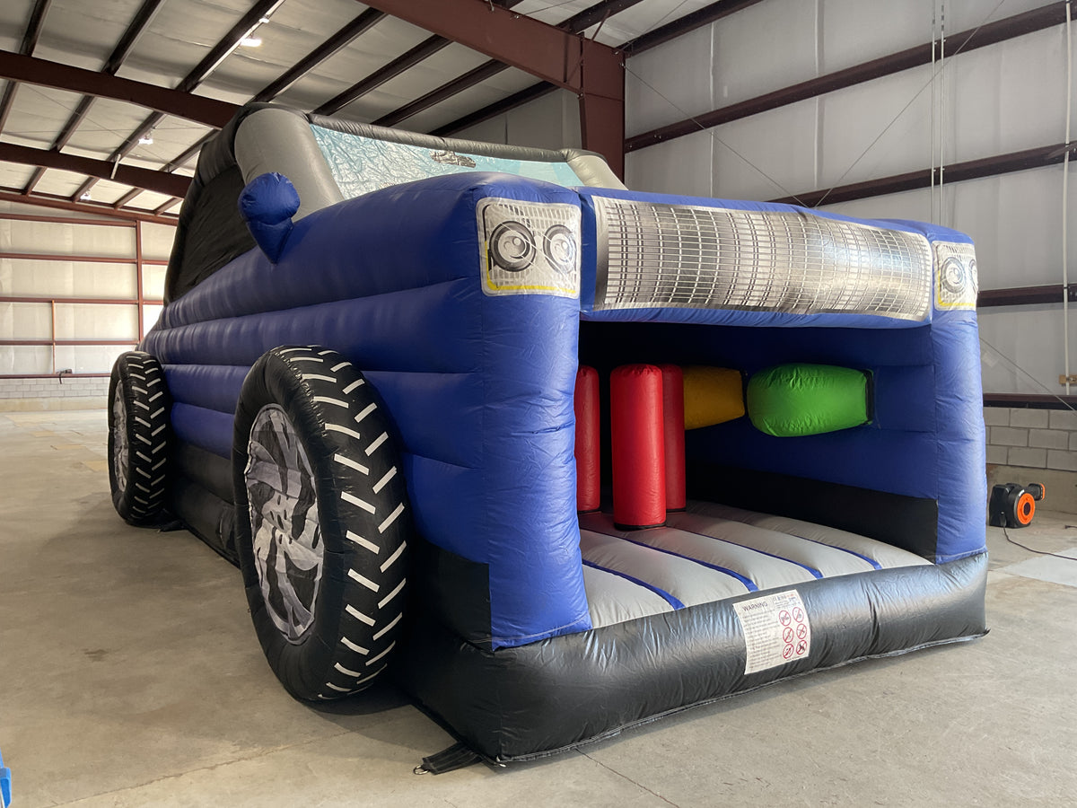 60' Cars Dual lane Obstacle Course set