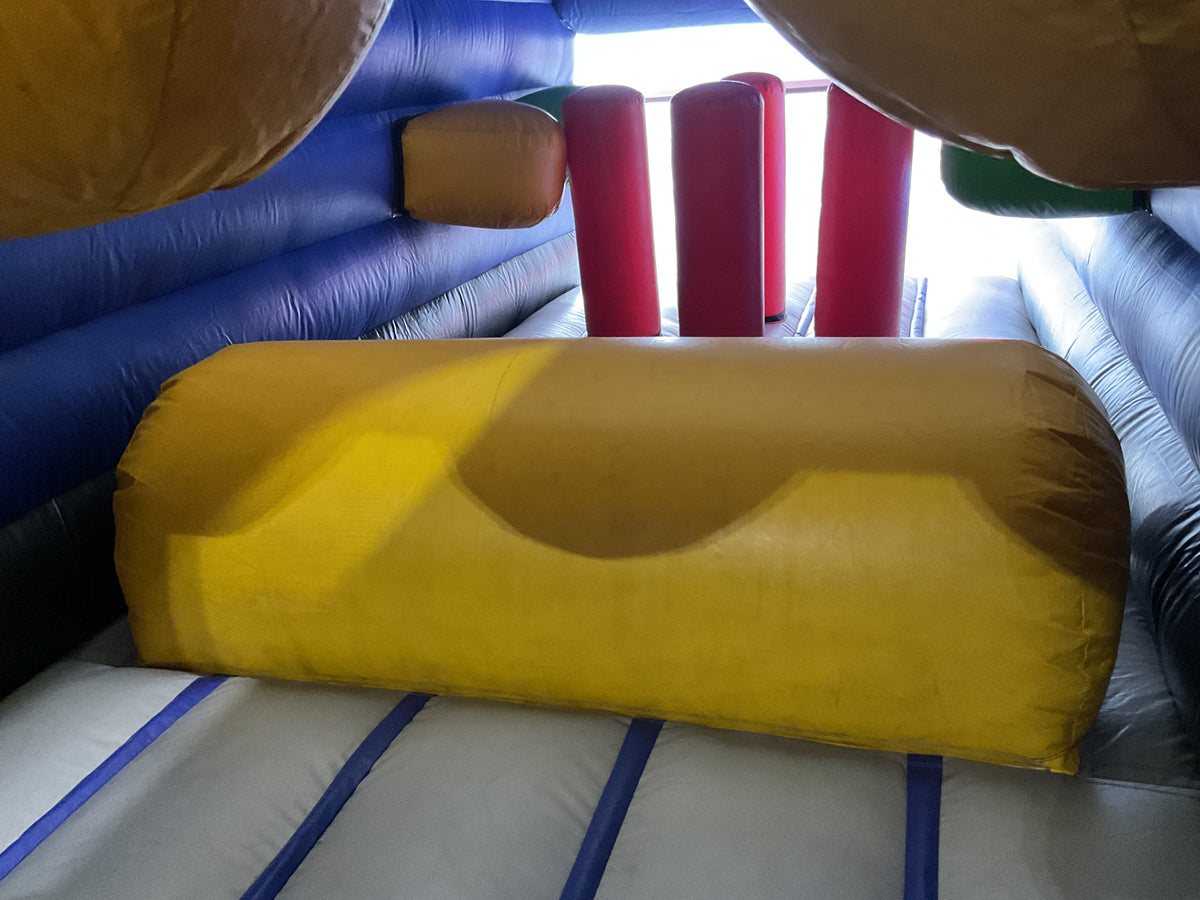 60' Cars Dual lane Obstacle Course set