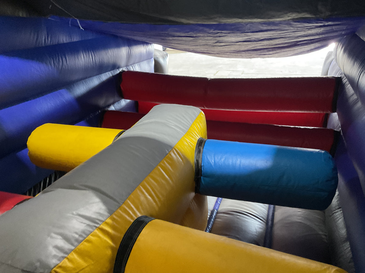 60' Cars Dual lane Obstacle Course set
