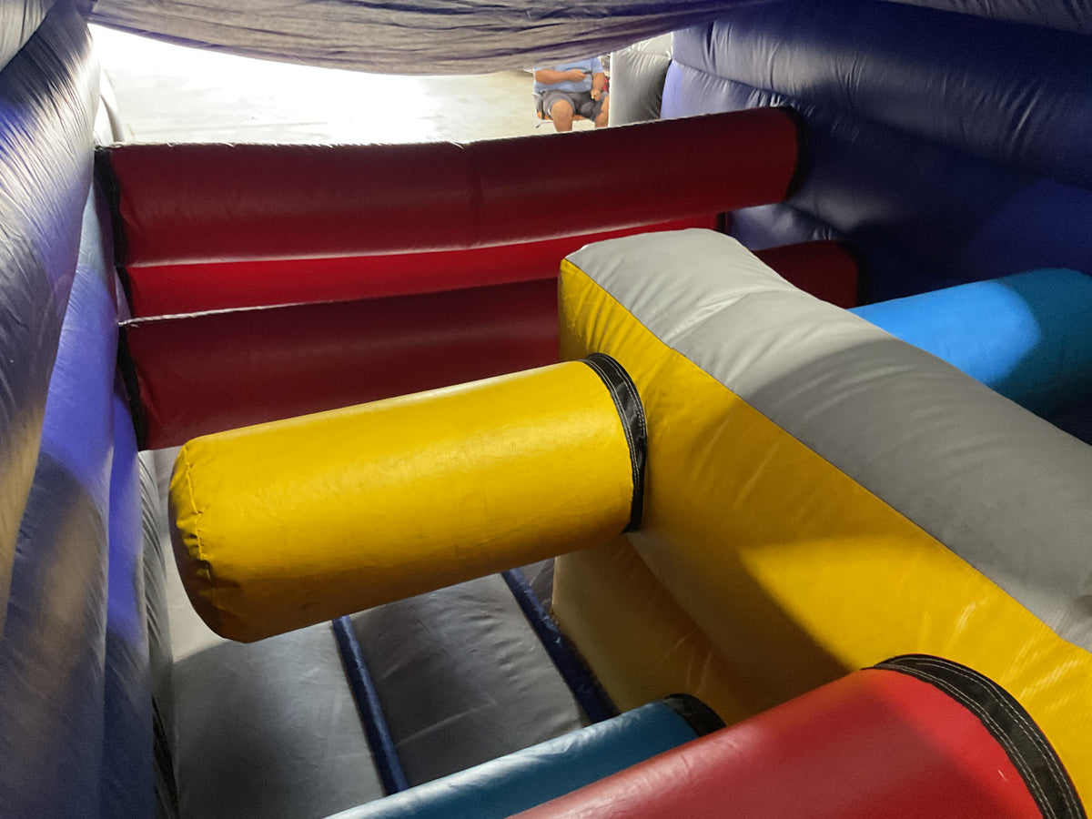 60' Cars Dual lane Obstacle Course set