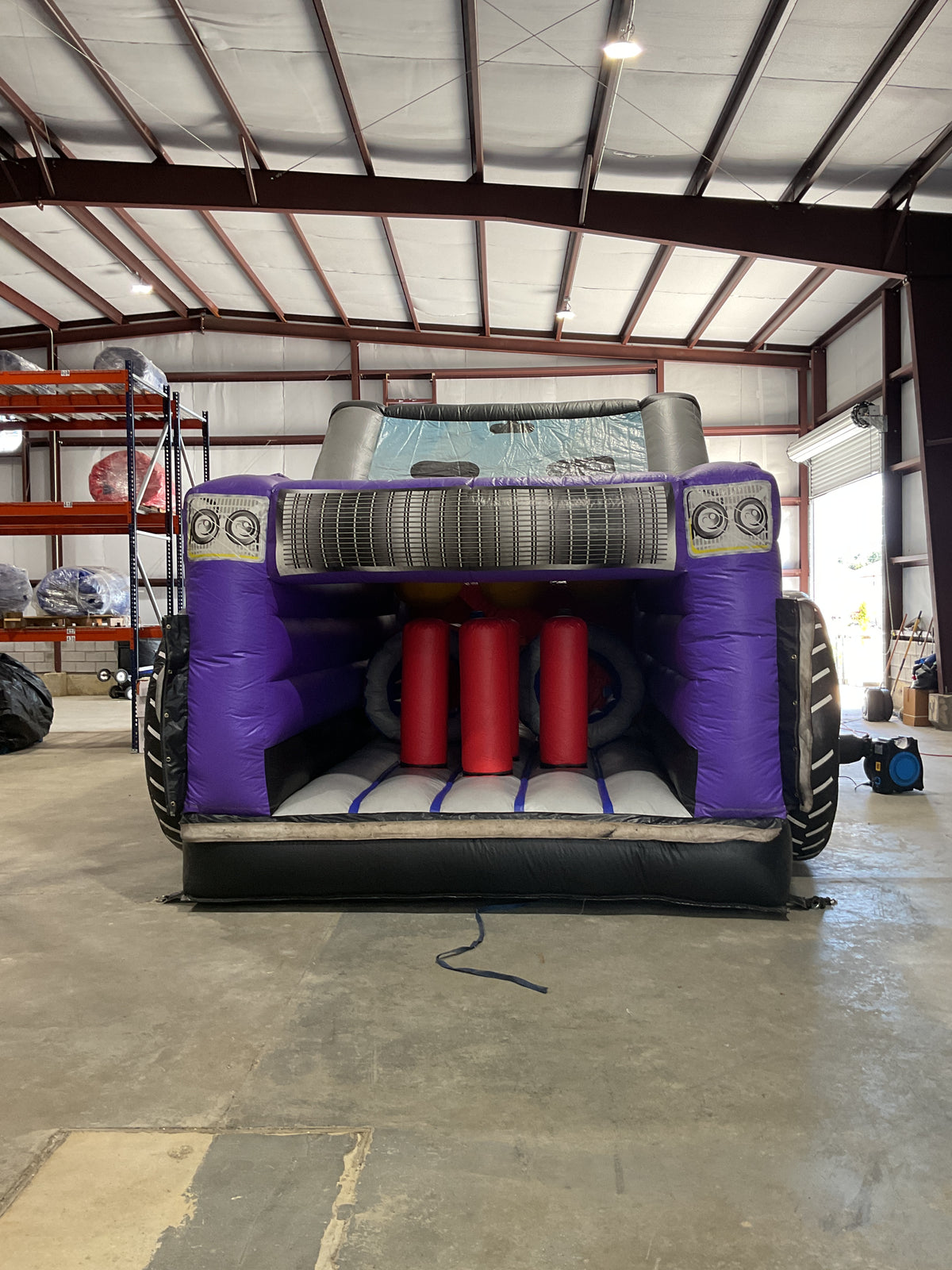 60' Cars Dual lane Obstacle Course set