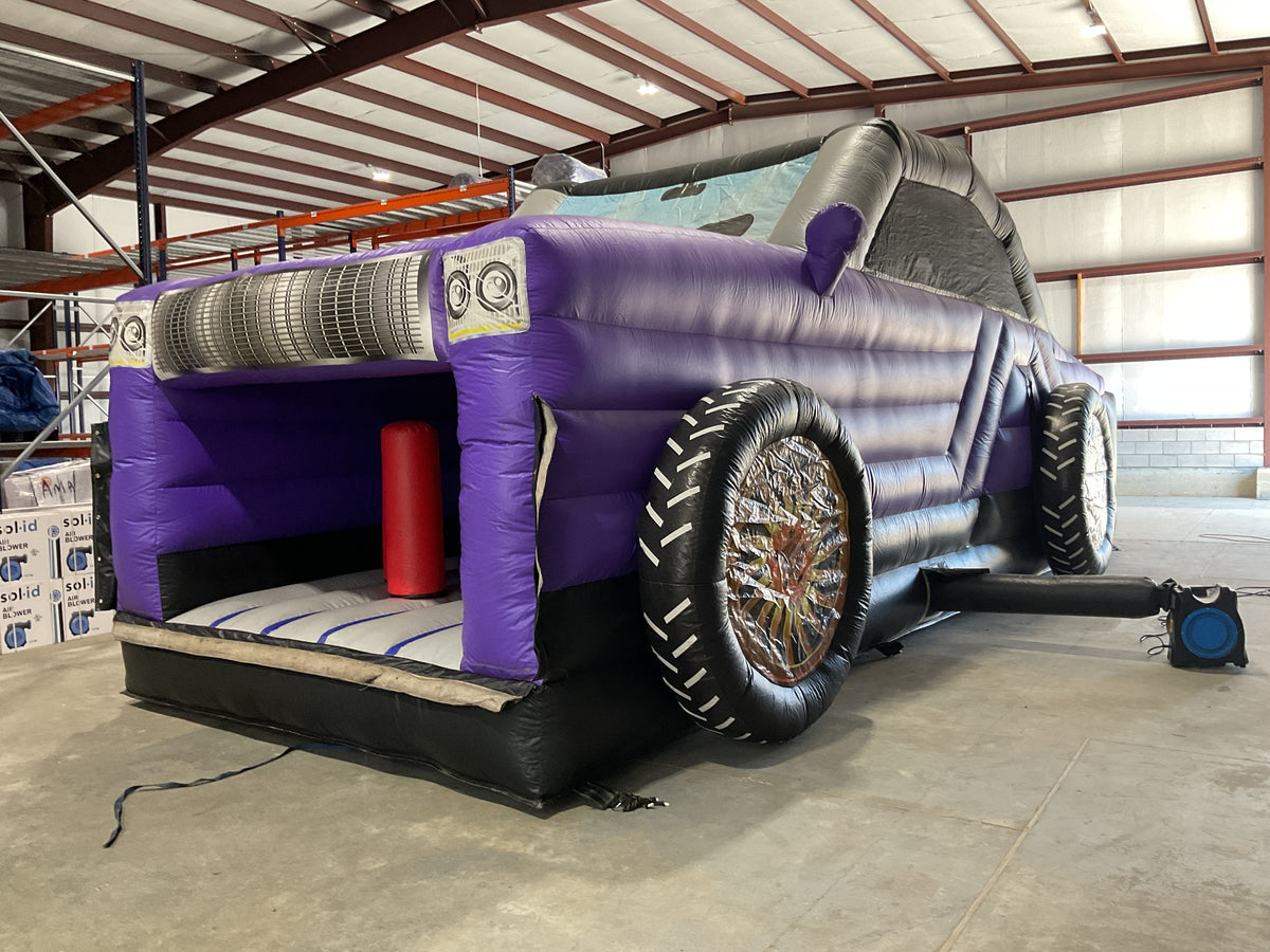 60' Cars Dual lane Obstacle Course set
