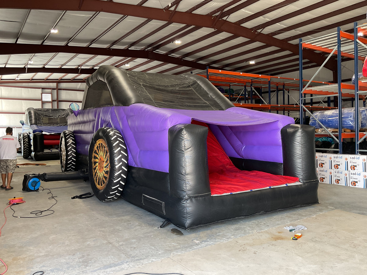 60' Cars Dual lane Obstacle Course set