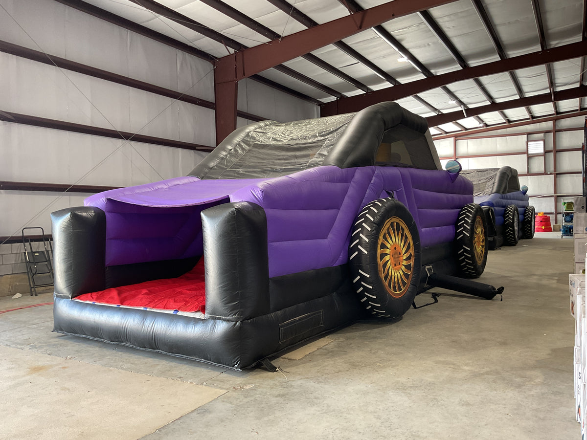 60' Cars Dual lane Obstacle Course set