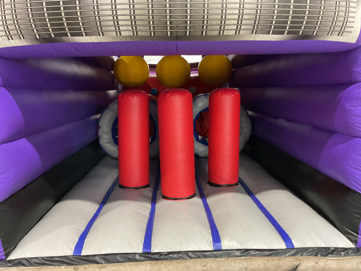 60' Cars Dual lane Obstacle Course set