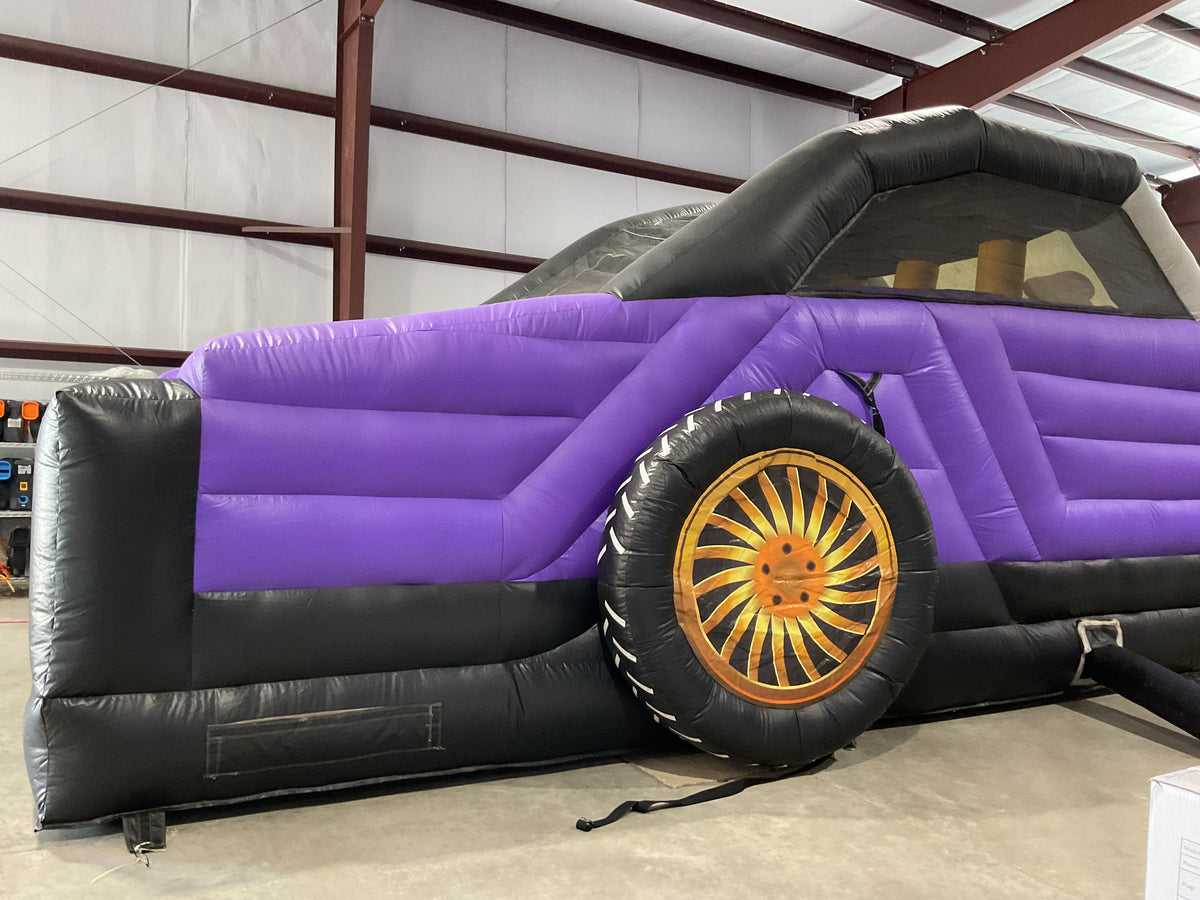 60' Cars Dual lane Obstacle Course set