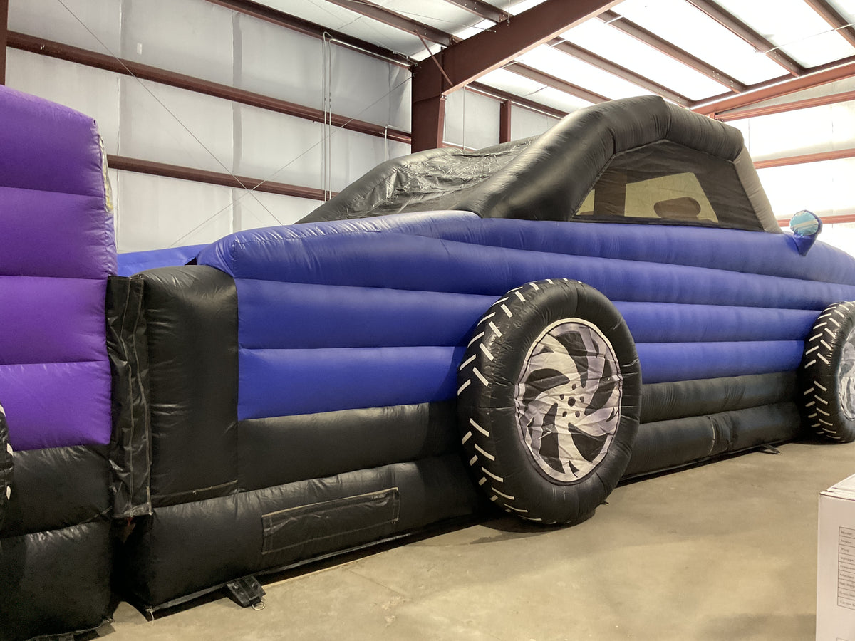 60' Cars Dual lane Obstacle Course set