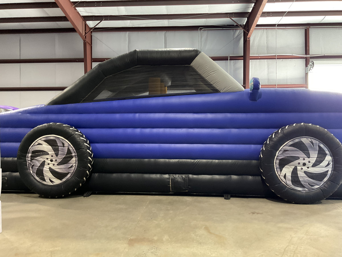 60' Cars Dual lane Obstacle Course set