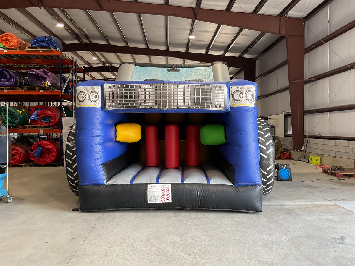 60' Cars Dual lane Obstacle Course set