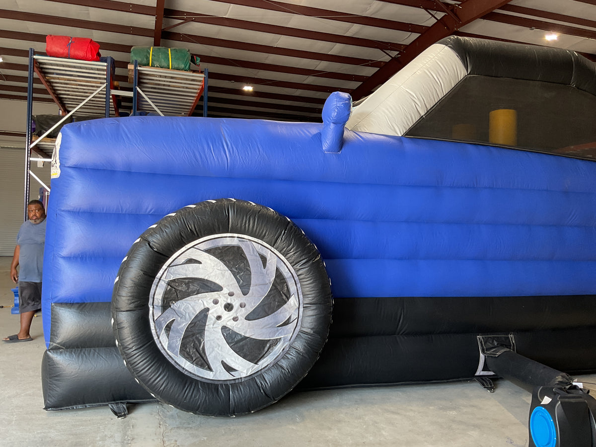 60' Cars Dual lane Obstacle Course set
