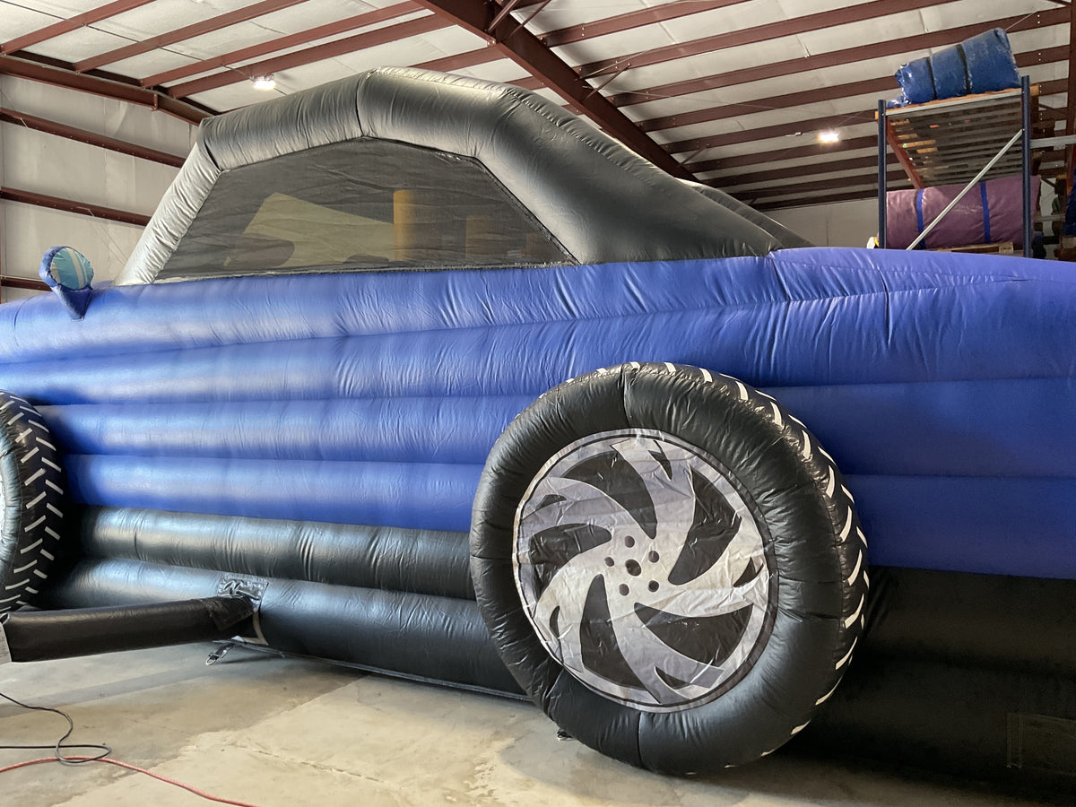 60' Cars Dual lane Obstacle Course set