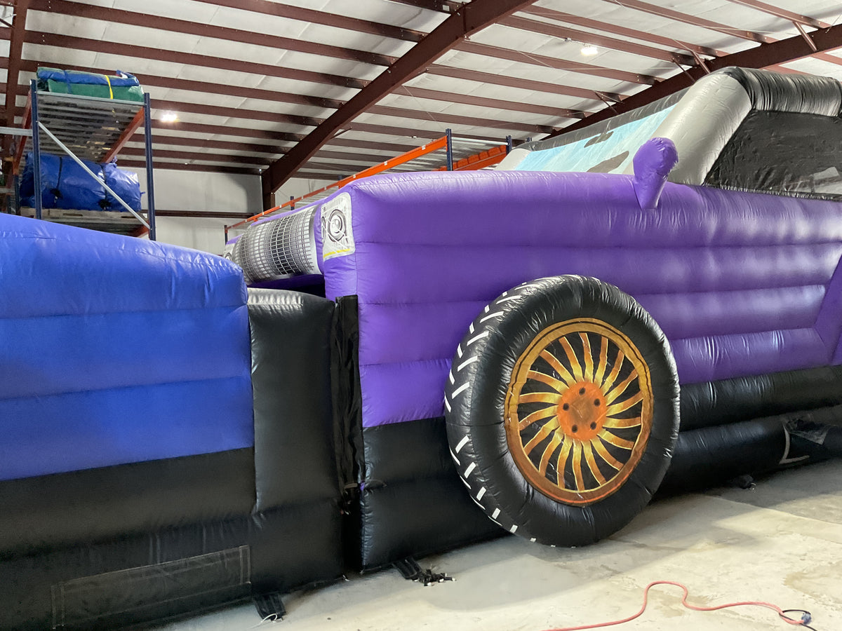 60' Cars Dual lane Obstacle Course set