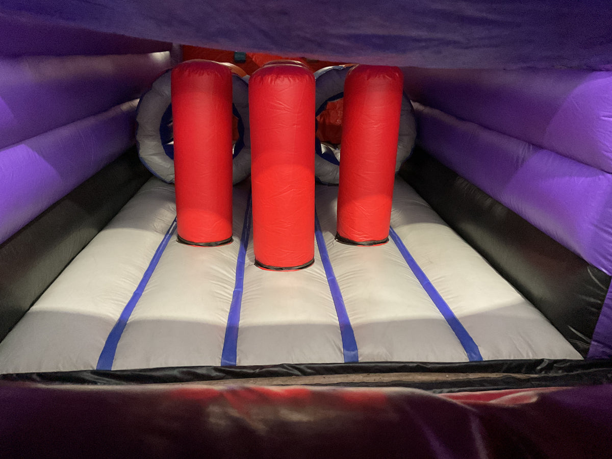 60' Cars Dual lane Obstacle Course set