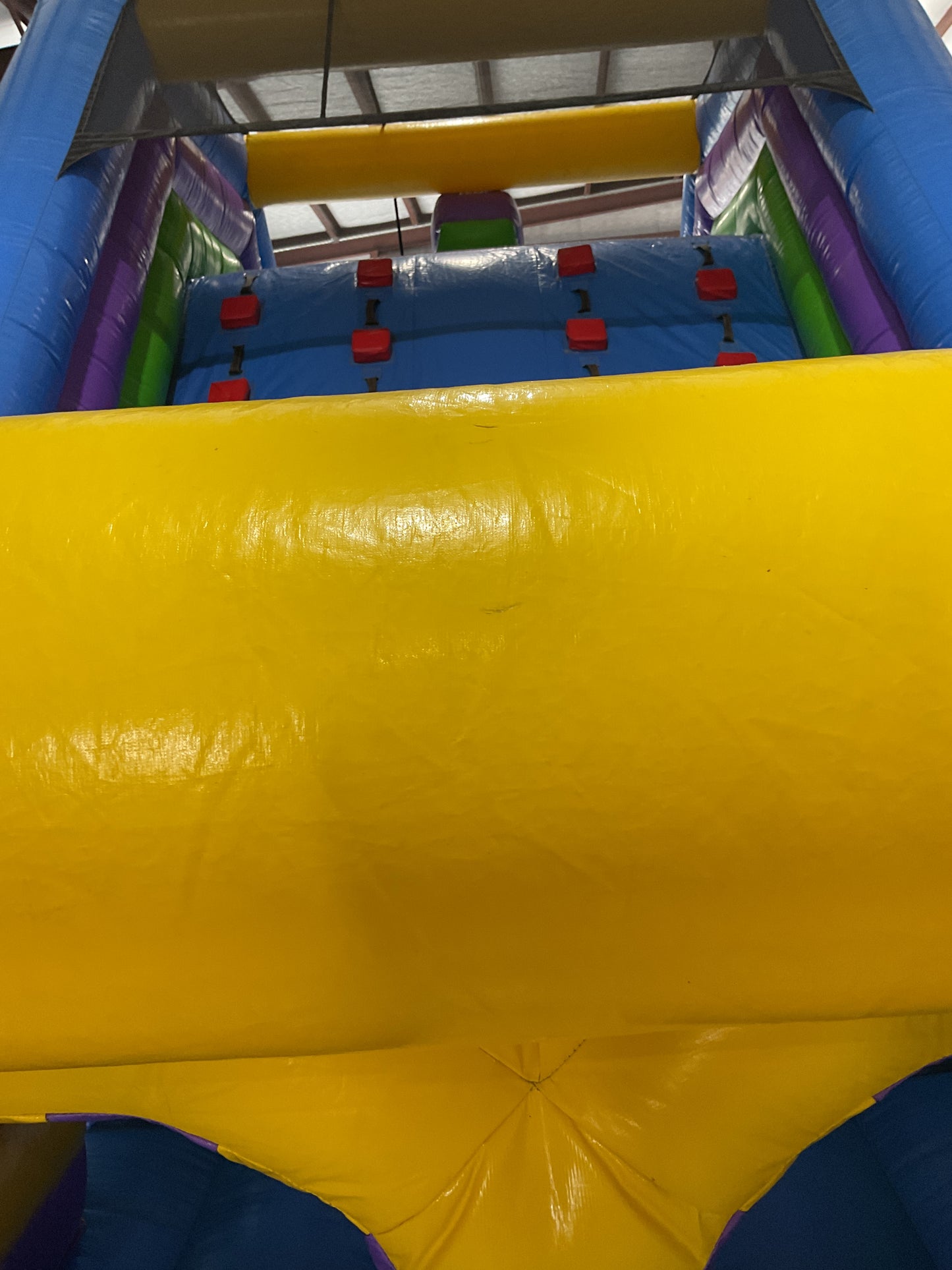 70' Obstacle Course (40' obstacle + 30' Rock climb slide)