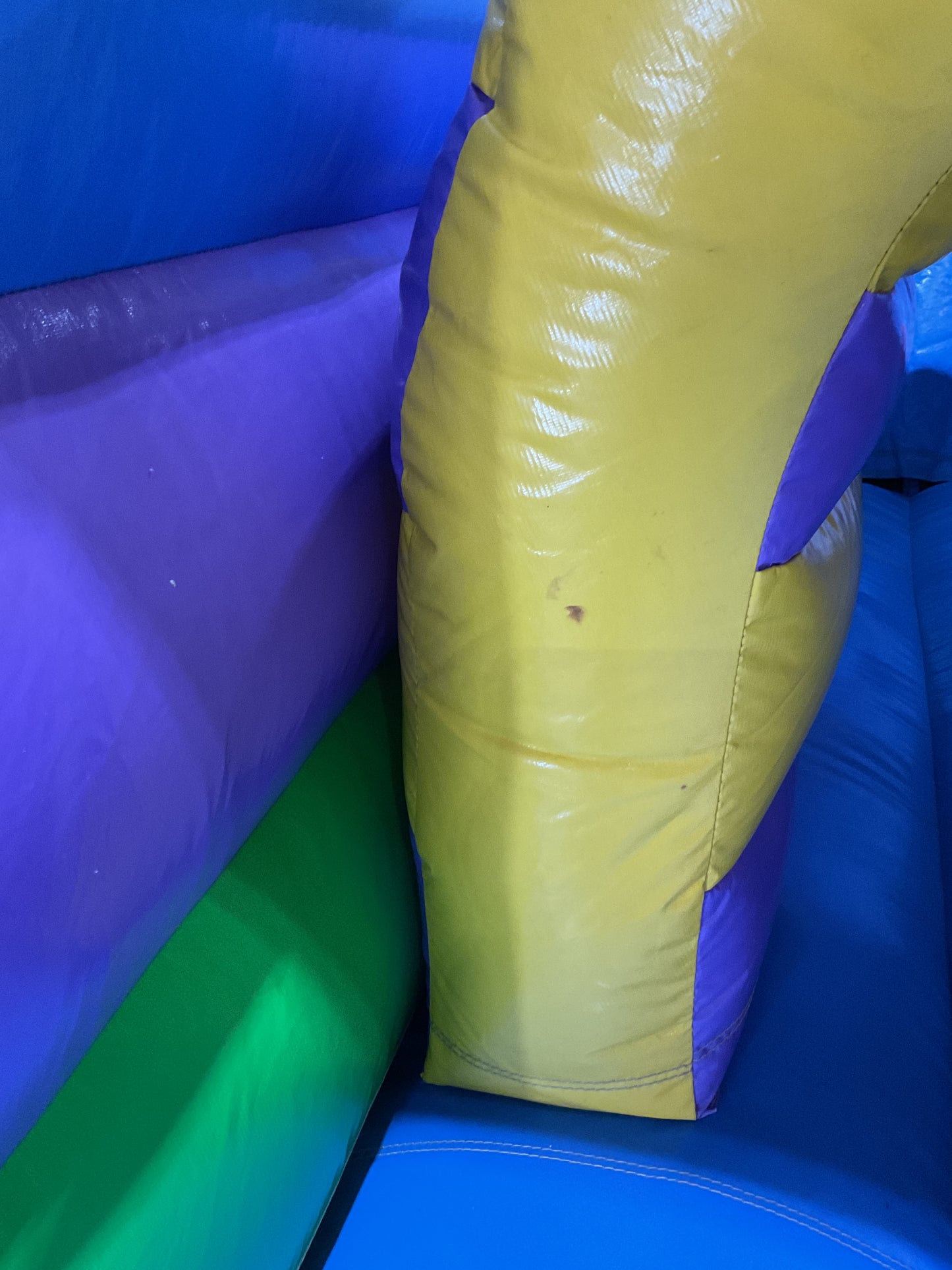 70' Obstacle Course (40' obstacle + 30' Rock climb slide)