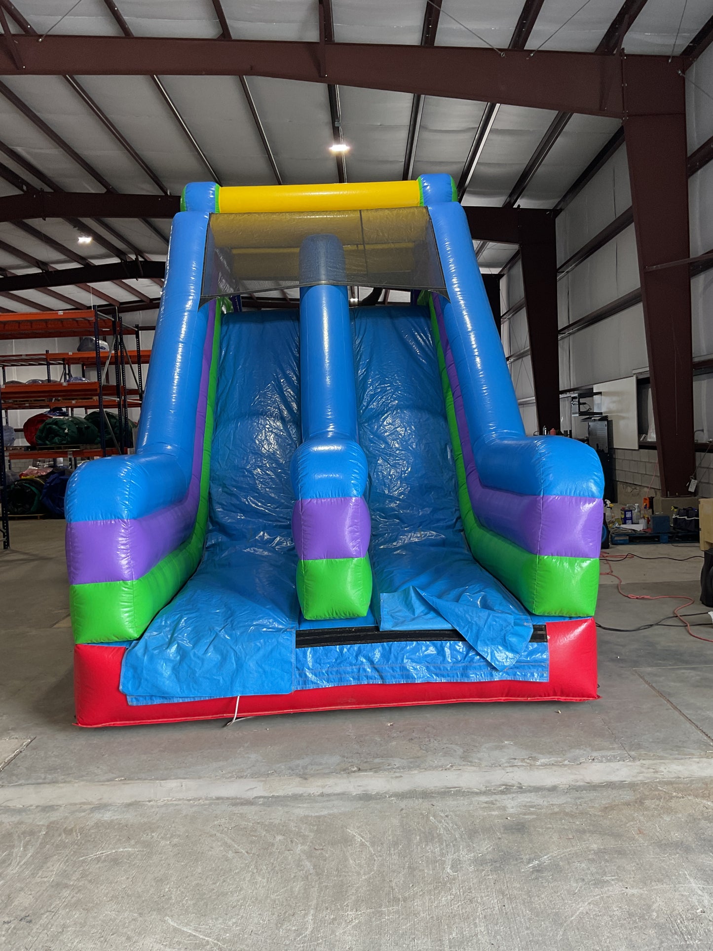 70' Obstacle Course (40' obstacle + 30' Rock climb slide)