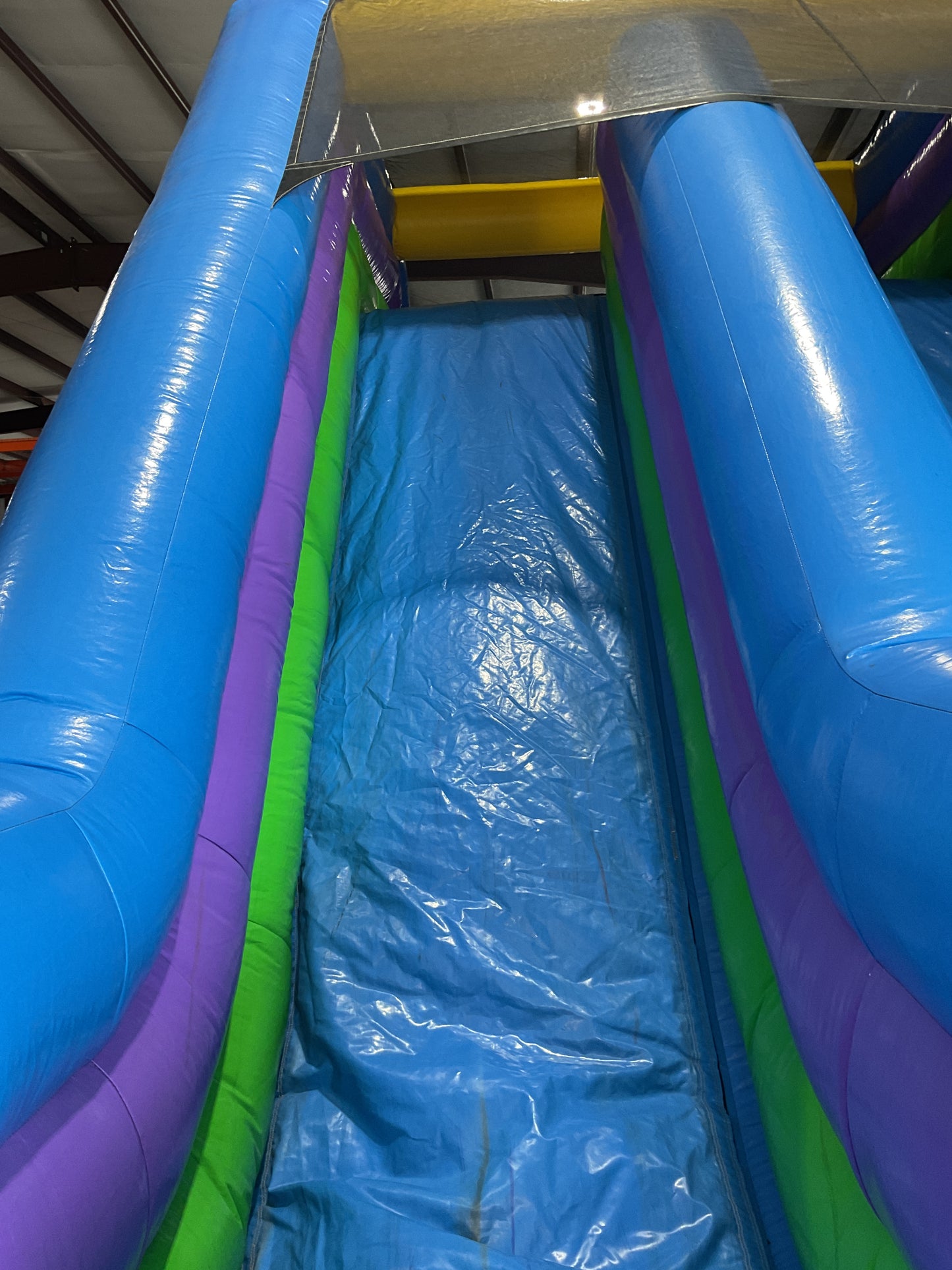 70' Obstacle Course (40' obstacle + 30' Rock climb slide)